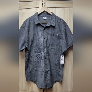 Men's DC casual button down shirt.
